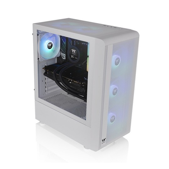 TORRE ATX THERMALTAKE S200 TG ARGB SNOW