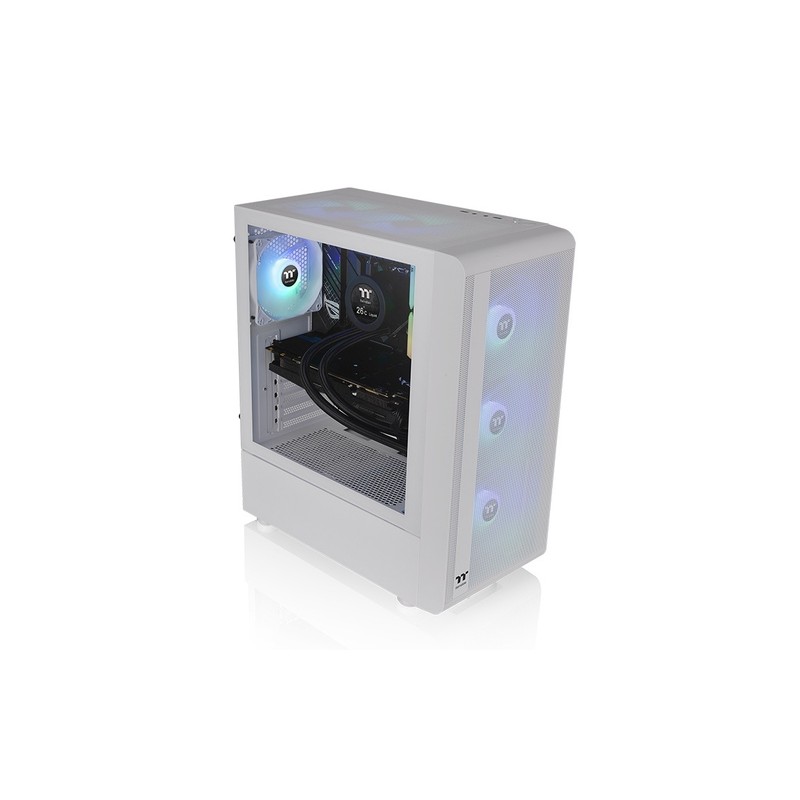 TORRE ATX THERMALTAKE S200 TG ARGB SNOW