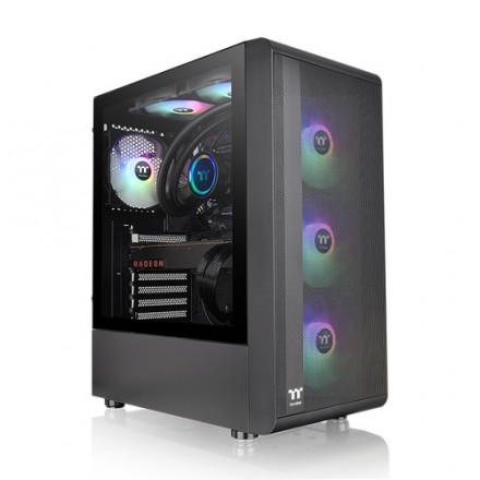 TORRE ATX THERMALTAKE S200 TG ARGB BLACK