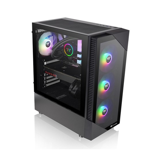 TORRE ATX THERMALTAKE VIEW 200 TG ARGB BLACK
