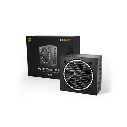 FUENTE DE ALIMENTACION ATX 750W BE QUIET PURE POWER 12 M