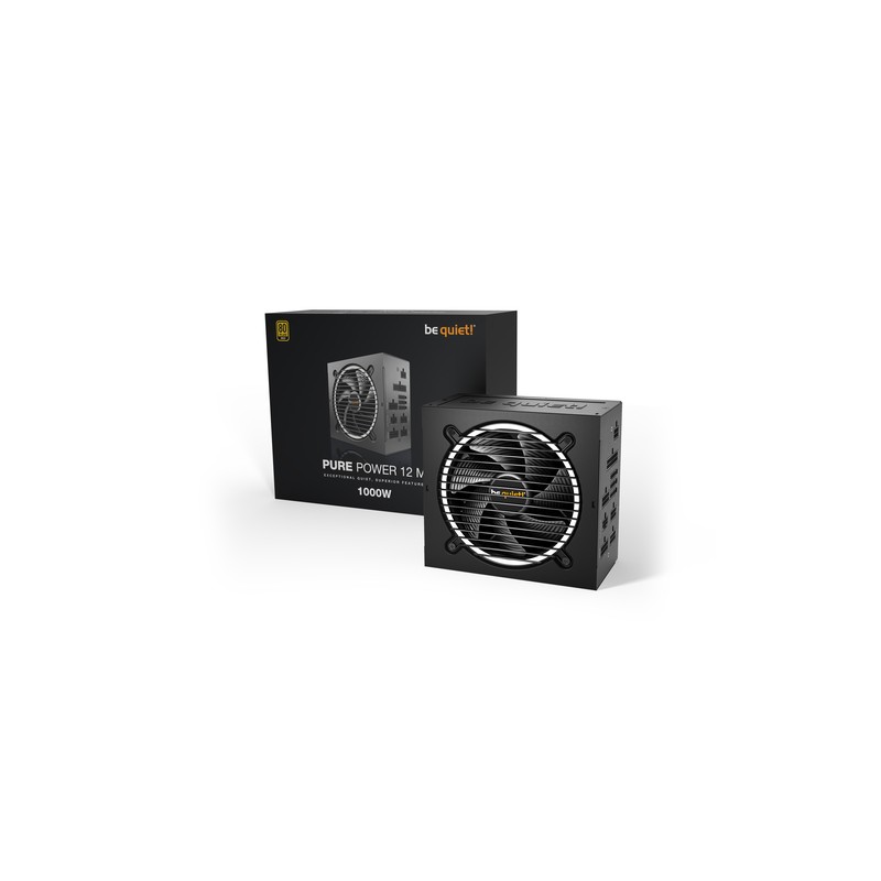 FUENTE DE ALIMENTACION ATX 1000W BE QUIET PURE POWER 12 M