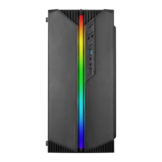 Mars Gaming Mc-s1 Caja Pc Micro-atx Argb Usb 3.0 Con Ventana Negro
