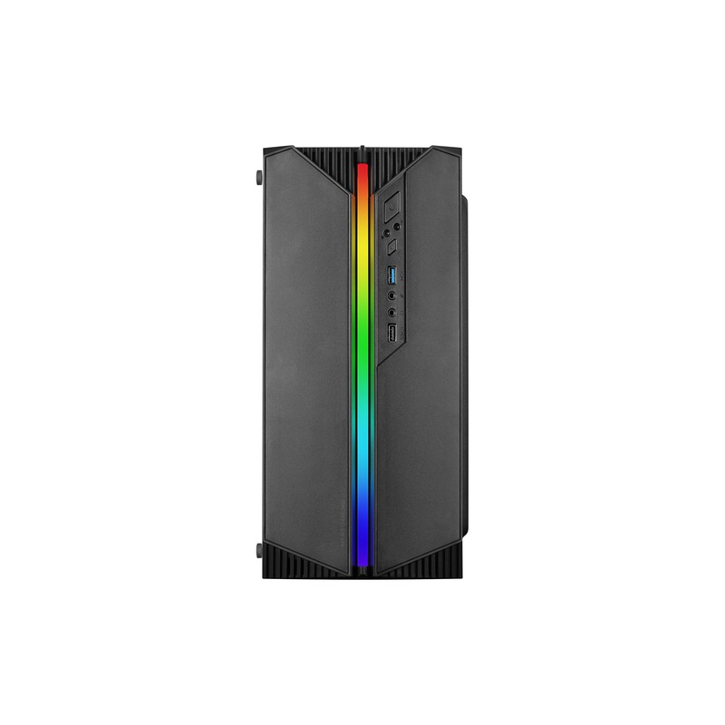 Mars Gaming Mc-s1 Caja Pc Micro-atx Argb Usb 3.0 Con Ventana Negro