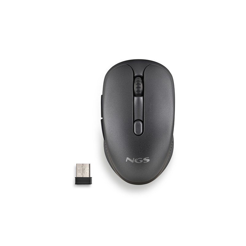 RATON OPTICO NGS EVO RUST NEGRO