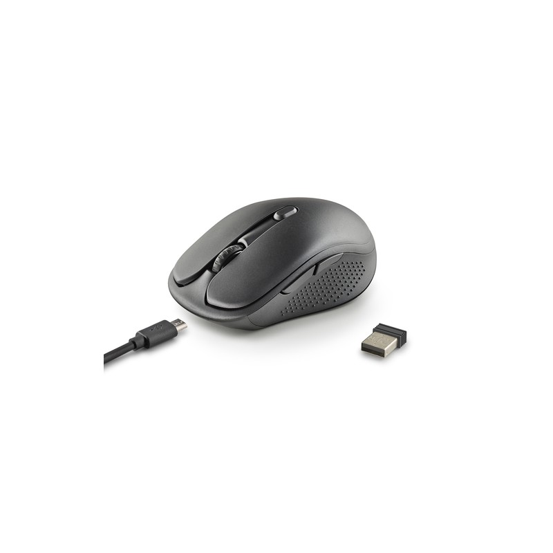 RATON OPTICO NGS EVO RUST NEGRO