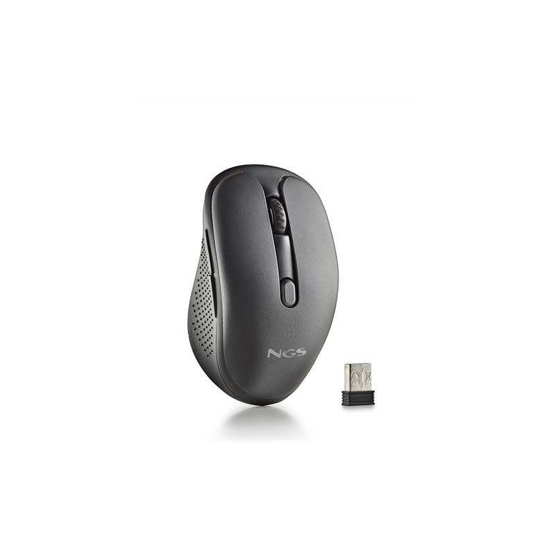 RATON OPTICO NGS EVO RUST NEGRO