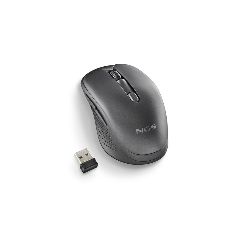 RATON OPTICO NGS EVO RUST NEGRO