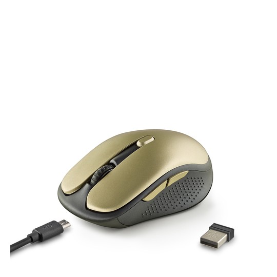 RATON OPTICO NGS EVO RUST DORADO