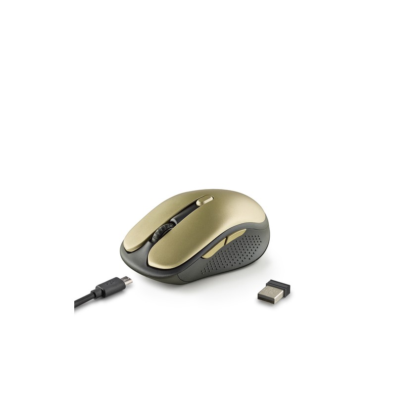 RATON OPTICO NGS EVO RUST DORADO