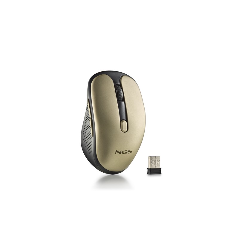 RATON OPTICO NGS EVO RUST DORADO