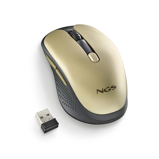 RATON OPTICO NGS EVO RUST DORADO