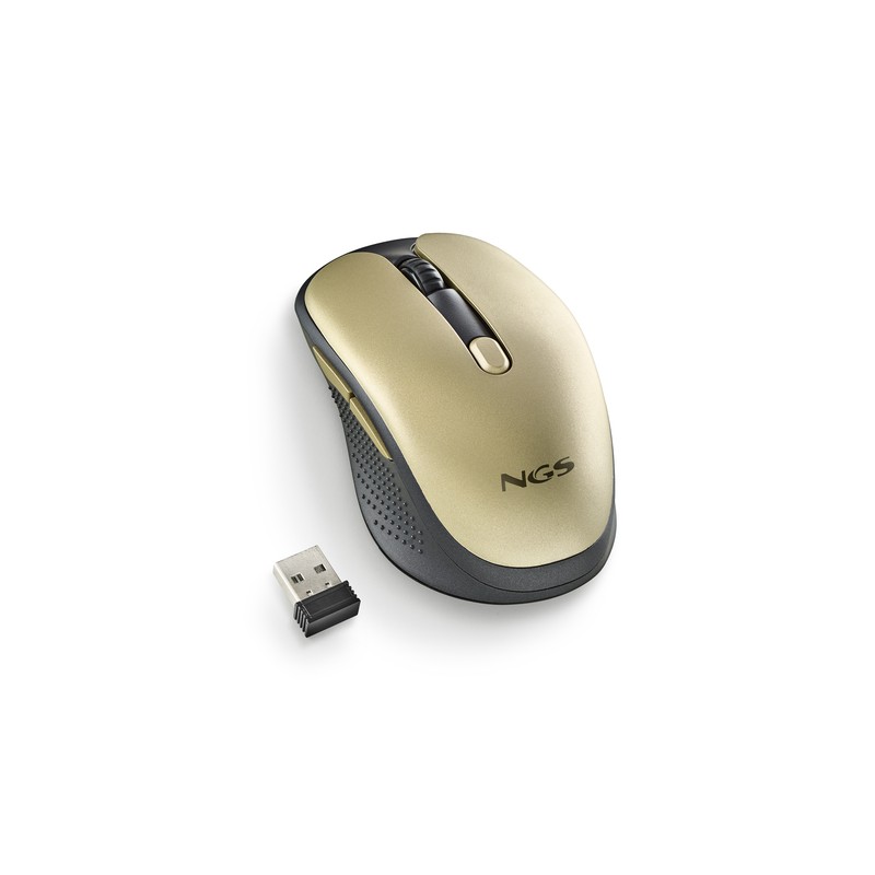 RATON OPTICO NGS EVO RUST DORADO