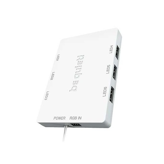 VENTILADOR 120X120 BE QUIET LIGHT WINGS WHITE