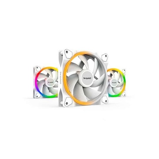 VENTILADOR 120X120 BE QUIET LIGHT WINGS WHITE