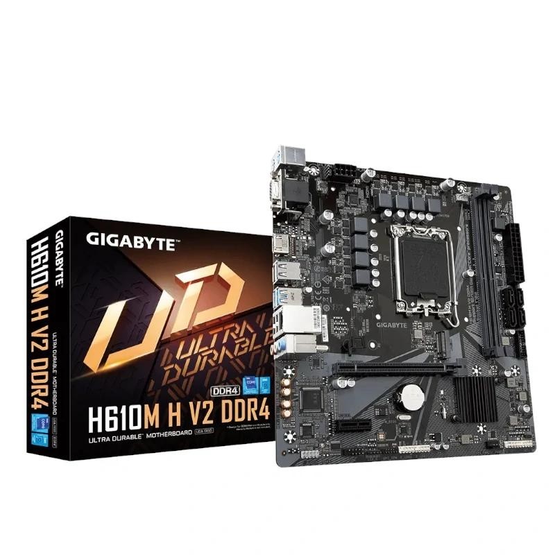 Gigabyte placa base h610m h v2 ddr4  matx 1700