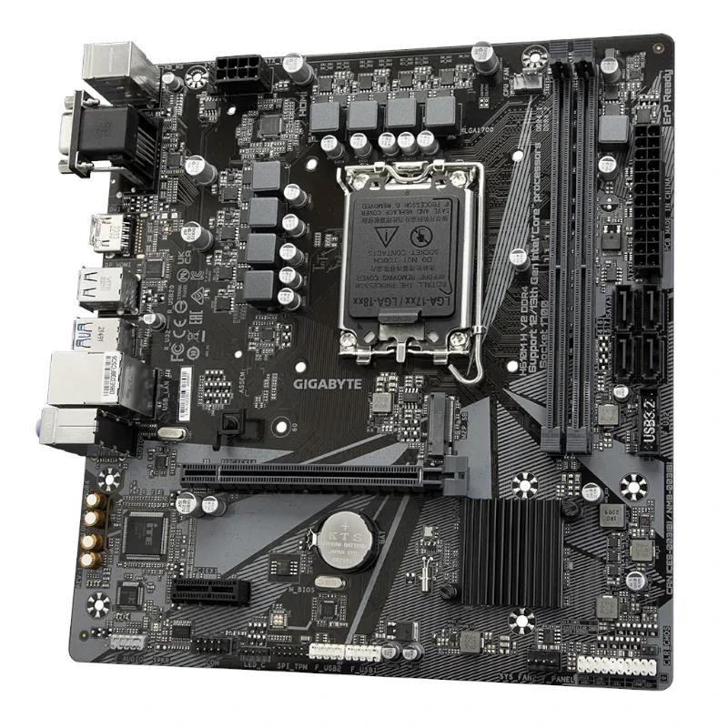 Gigabyte placa base h610m h v2 ddr4  matx 1700