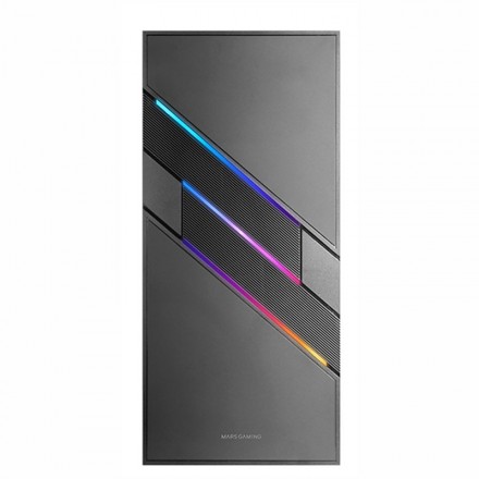 Mars gaming caja atx mc-u3 12cm argb fan black