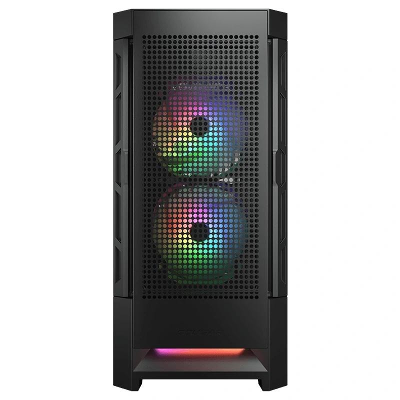 Cougar caja miditorre airface rgb negro