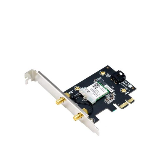 Asus pce-ax1800 adaptador wifi6 pcie dual  bt5.2
