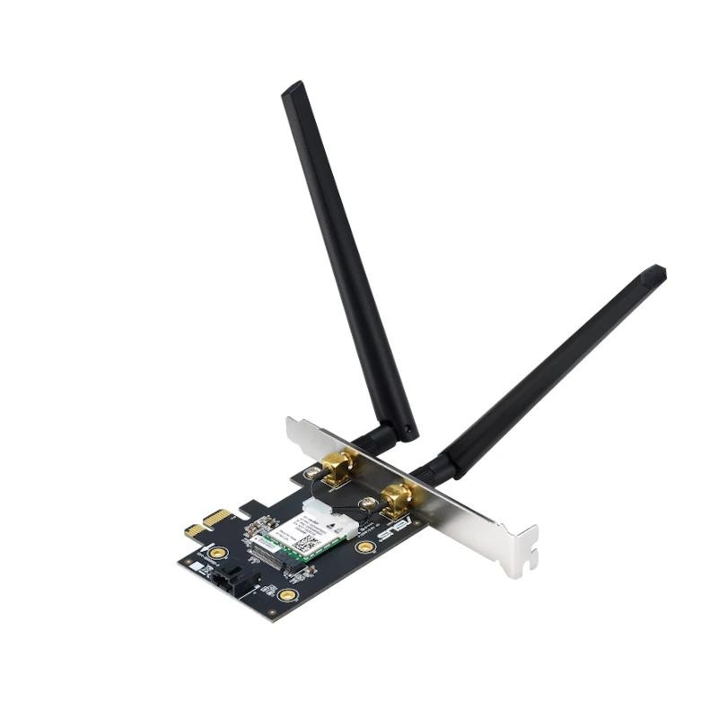 Asus pce-ax1800 adaptador wifi6 pcie dual  bt5.2