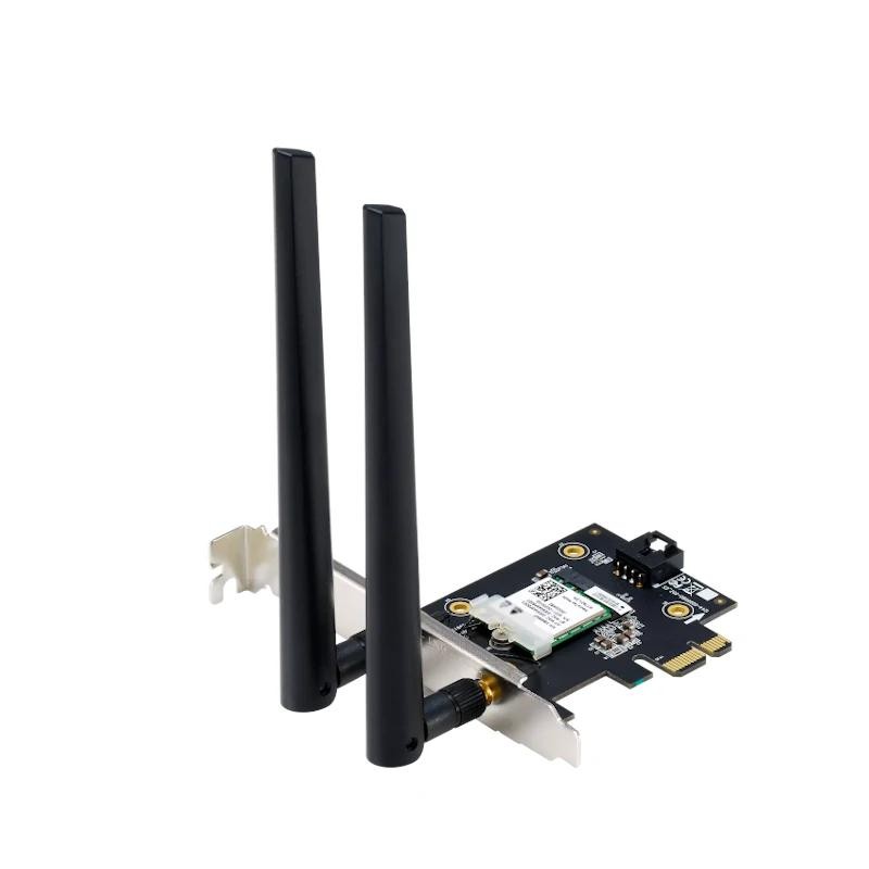 Asus pce-ax1800 adaptador wifi6 pcie dual  bt5.2