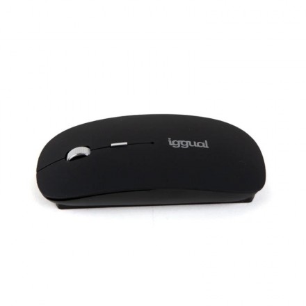 Iggual ratón bluetooth bom-1600dpi negro