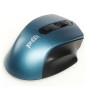 Iggual ratón inalámbrico ergonomic-l-1600dpi azul