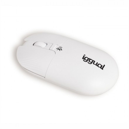 Iggual ratón bluetooth yang-1600dpi blanco