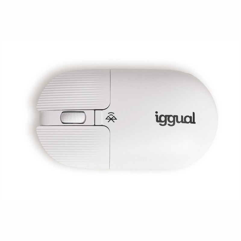 Iggual ratón bluetooth yang-1600dpi blanco