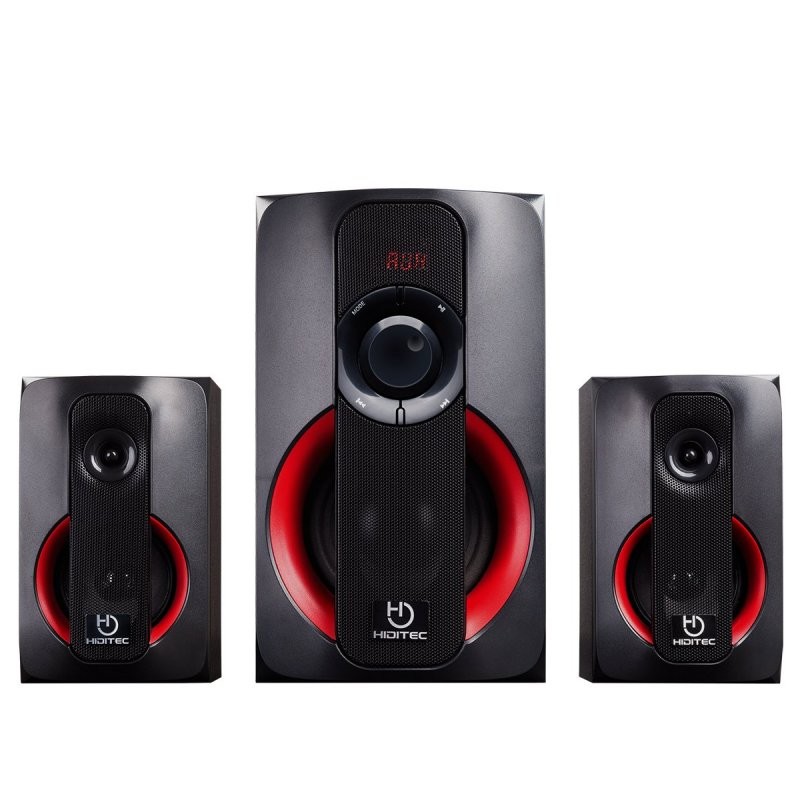Hiditec altavoces 2.1 multimedia h400 40w blt radi