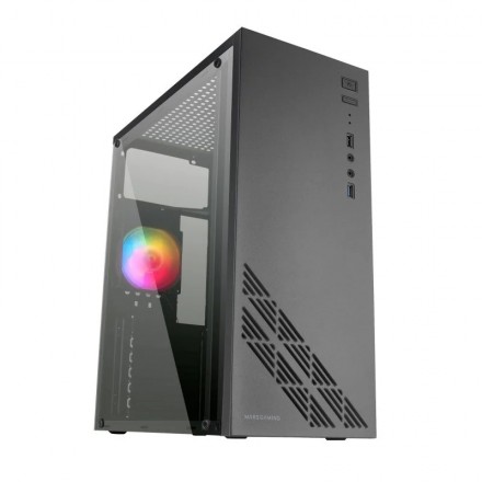 Mars gaming caja mc100 atx 1x frgb usb 3.0 black