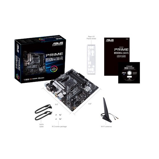 PLACA BASE ASUS AM4 PRIME B550M-A
