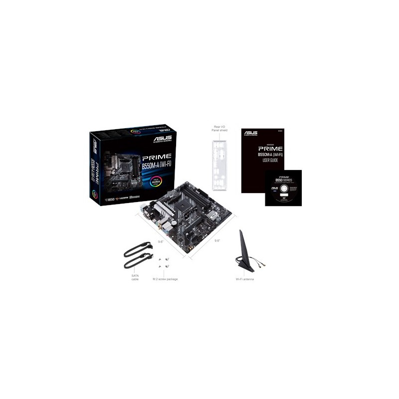 PLACA BASE ASUS AM4 PRIME B550M-A