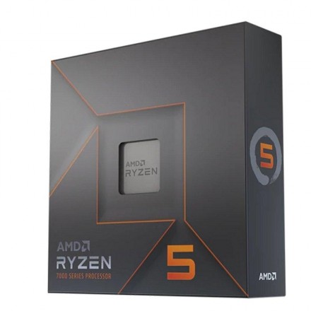 Amd ryzen 5 7600x 4.7ghz 38m 6core am5 box sin ven
