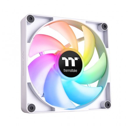 VENTILADOR 140X140 THERMALTAKE CT140 ARGB WHITE PACK 2UD