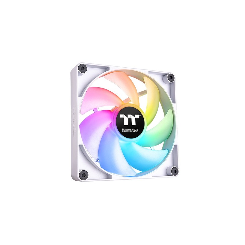 VENTILADOR 140X140 THERMALTAKE CT140 ARGB WHITE PACK 2UD