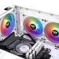 VENTILADOR 140X140 THERMALTAKE CT140 ARGB WHITE PACK 2UD