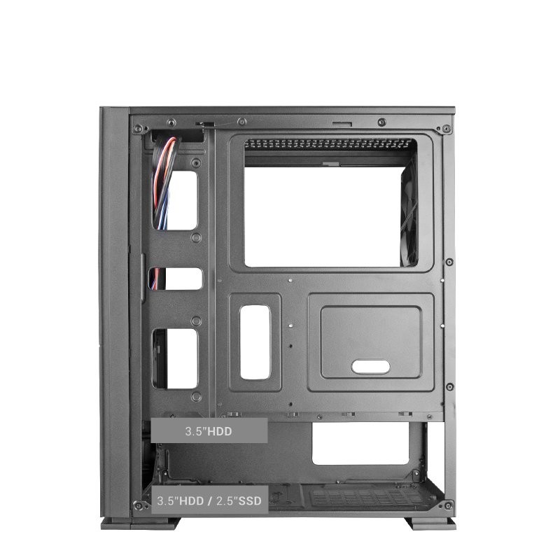 Tacens caja imperator2 atx mesh alu finish