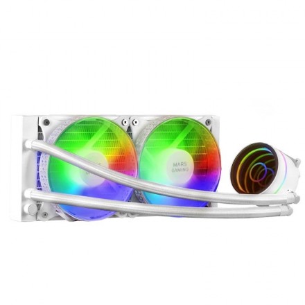 Mars gaming refrigeracion mlone240w frgb fan white