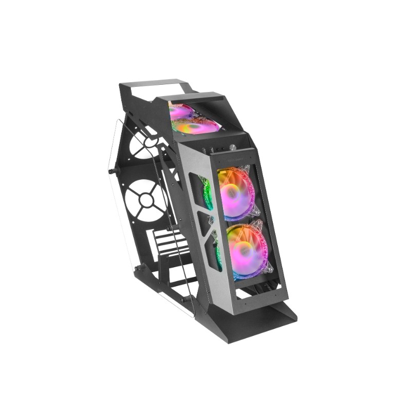 Caja Minitorre Microatx Mc61 Negro Mars Gaming