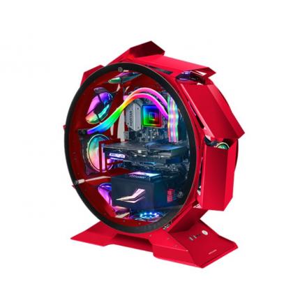 Caja Microatx Mcorb Premium Rgb Rojo Mars Gaming