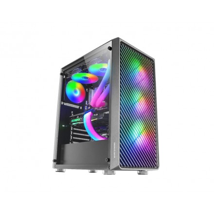 Caja Semitorre Atx Mc-f Argb Negro Mars Gaming