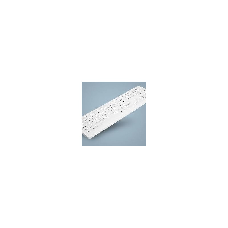 Teclado active key ak - c8100f - uvs - w - sp blanco ip68