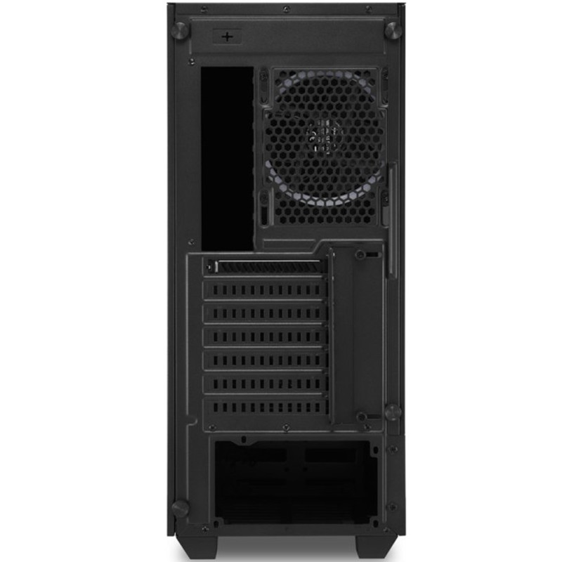 Caja sharkoon lit 100 atx 2xusb3.0 rgb sin fuente negro