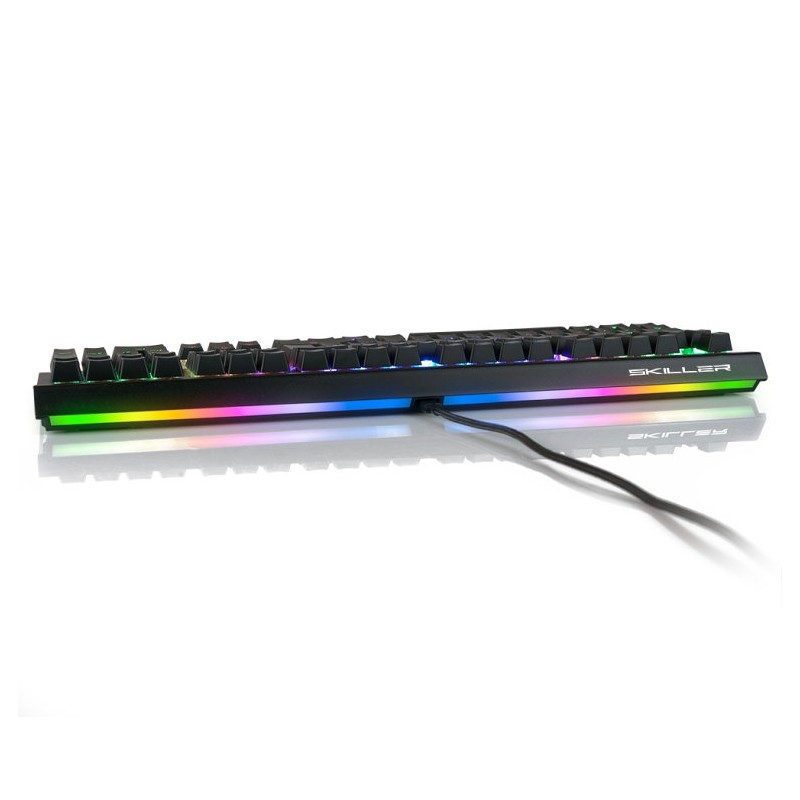Teclado gaming sharkoon sgk60 mecanico rgb brown switch