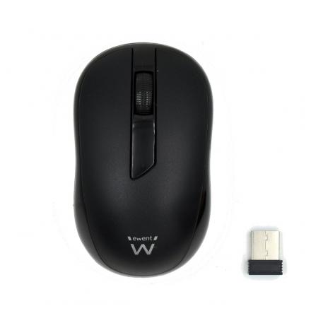 Mouse raton ewent ew3223 - wireless inalambrico - 1000 ppp