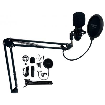 Microfono Xlr Pro Kit Negro Keepout