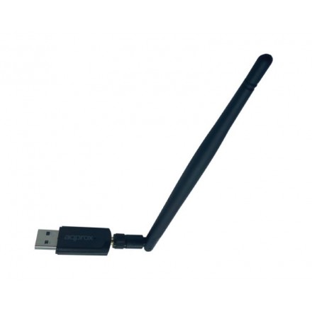Usb Wireless 1200 Mbps. Nano + Antena Extraible Approx