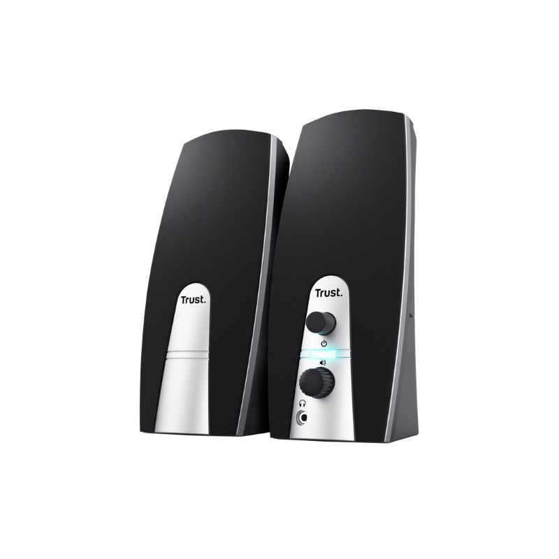 Altavoces Basics 2.0 Negro Trust